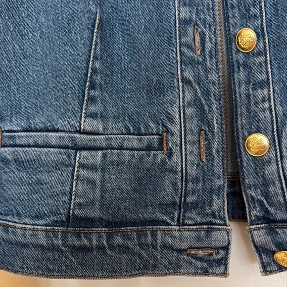 J. Crew Blue Denim Jacket - Picture 7 of 7